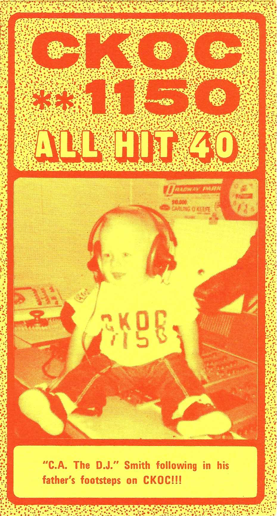 Vintage Voices From Hamilton Radio One: CKOC’s Dave Smith